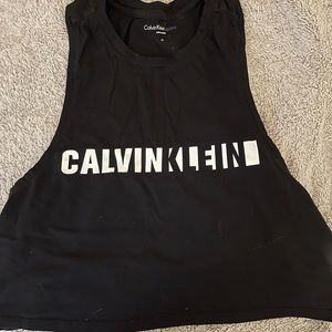 Calvin Klein cropped tank top